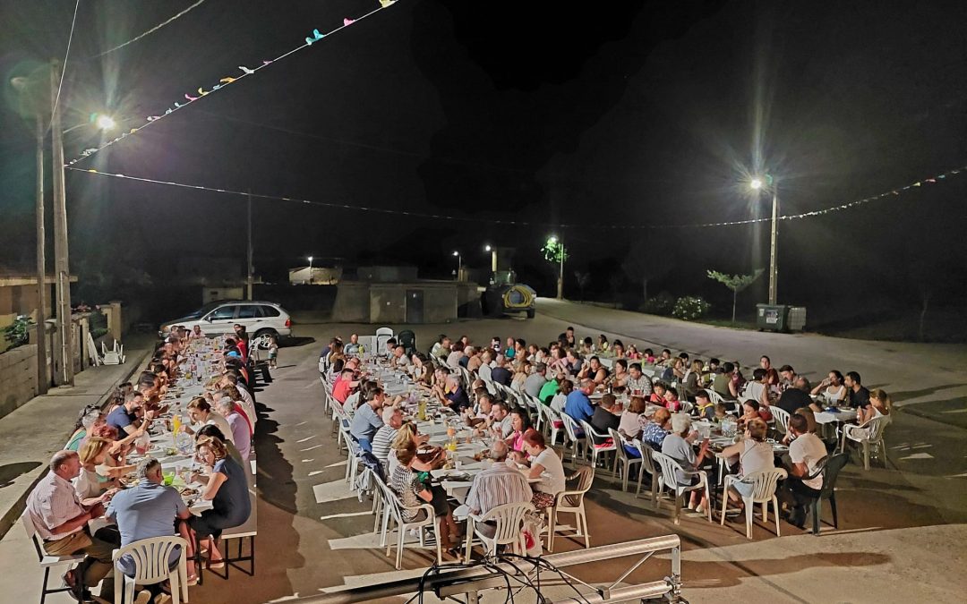 Cena popular en Majuges 2022